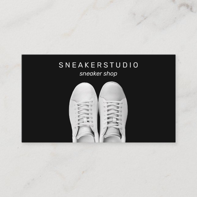 Carte De Visite Chaussures de sport Sneaker (Devant)