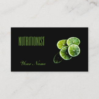 Carte De Visite Chaux de citron
