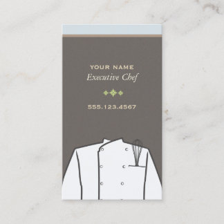 Carte de visite chef