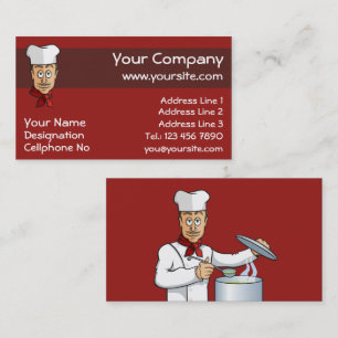 Carte De Visite Chef
