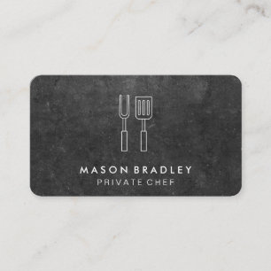 Carte De Visite Chef Cuisine BBQ