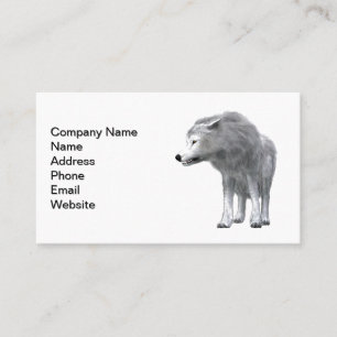Carte De Visite Chef du pack Dire Wolf