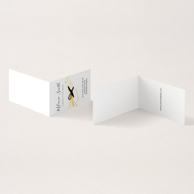 Carte De Visite Chef exécutif (Intérieur et extérieur)