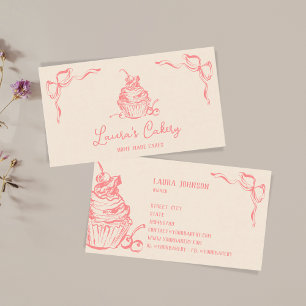 Carte De Visite Chef pâtissier pâtissier pâtissier de la boulanger