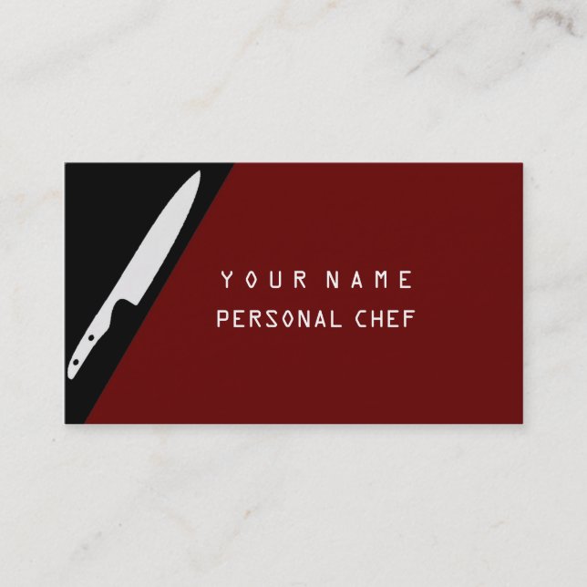CARTE DE VISITE CHEF PERSONNEL (Devant)