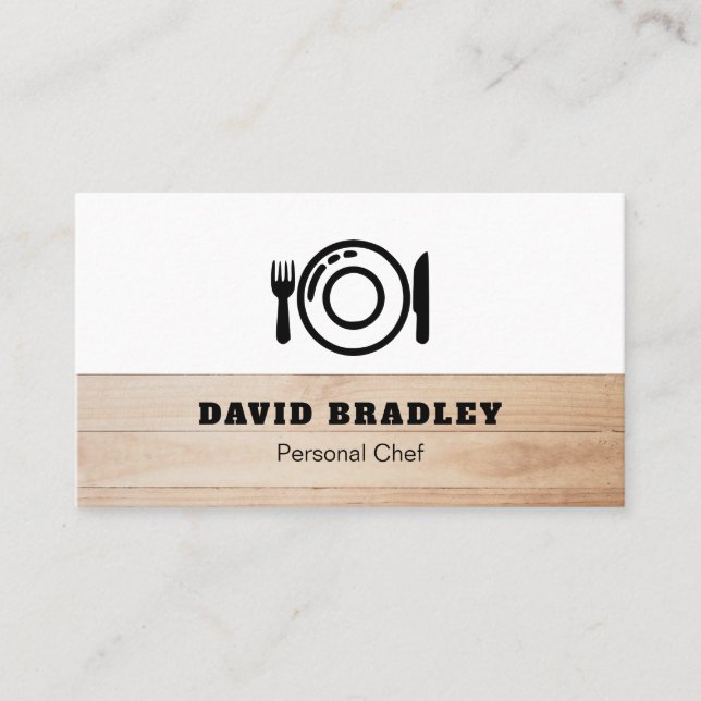 Carte De Visite Chef personnel (Devant)