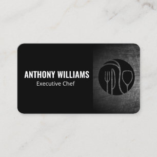 Carte De Visite Chef Restaurant Haute Cuisine