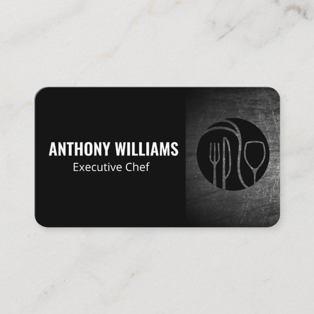 Carte De Visite Chef | Restaurant | Haute Cuisine (Devant)
