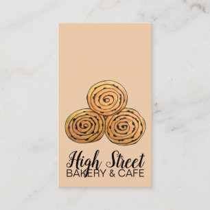Carte De Visite Chelsea Buns Currant Roll Boulangerie Cuite Maison
