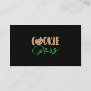 Carte De Visite Chemise Scout Cookie Boss Girls Cookie Dealer Scou