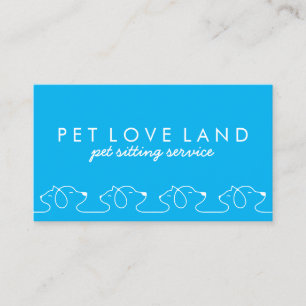 Carte De Visite Chenil de pension pour chiens et chats