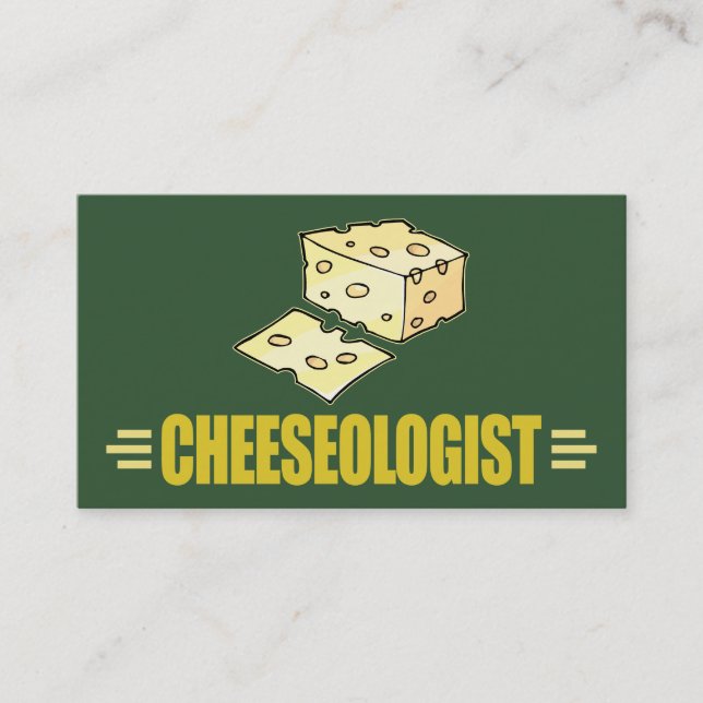 Carte De Visite CHÉOLOGISTE DU FROID DE fromage Wisconsin (Devant)