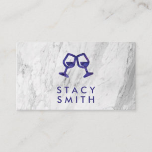 Carte De Visite Chevaux aux amateurs de vin   Raisins de vin   Mar