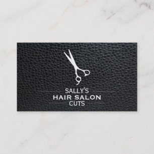 Carte De Visite Cheveux avec divideurs / Cuir