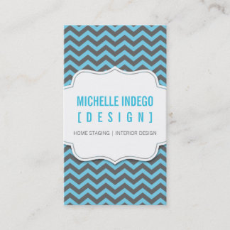 CARTE DE VISITE :: chevron3 6P