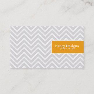 Carte De Visite Chevron chic
