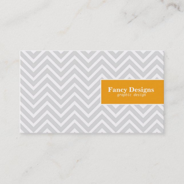 Carte De Visite Chevron chic (Devant)
