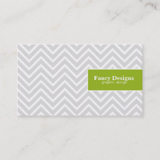 Carte De Visite Chevron chic