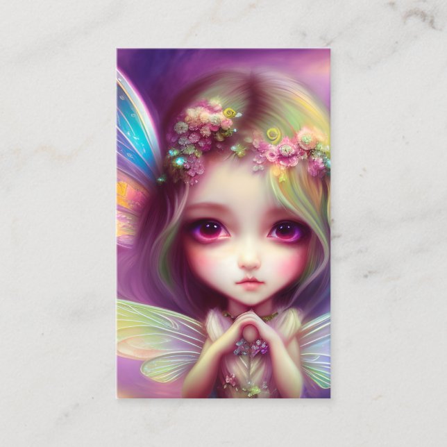 Carte De Visite Chibi Girl (Devant)