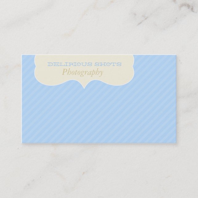 Carte De Visite Chic (Devant)