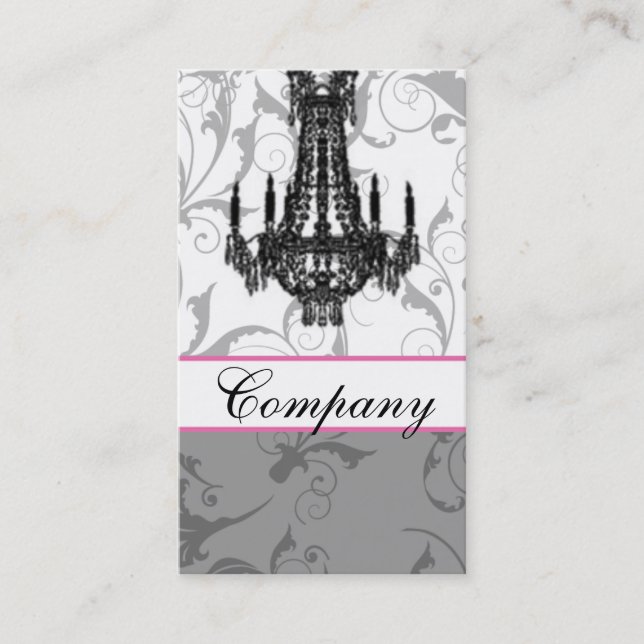 Carte de visite chic (Devant)