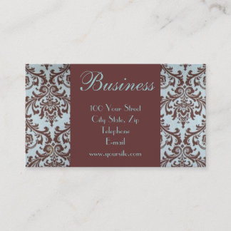 Carte de visite chic 1 de tissu de boutique