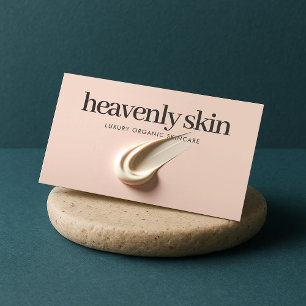 Carte De Visite Chic Beauté Soins de la peau Spa Boutique rose