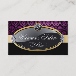 Carte de visite chic de salon