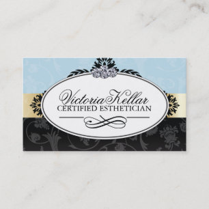 Carte de visite chic de salon