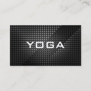 Carte de visite chic d'instructeur de YOGA