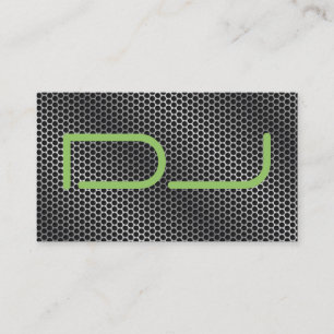 Carte de visite chic du DJ