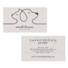 Chien Chat Animaux de compagnie assis à l'embarque