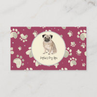 Chien et os Imprimer Motif Chien Grooming Spa