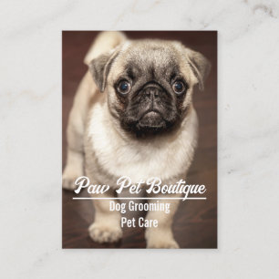 Carte De Visite Chien Groomer Animaux de compagnie marcheur de mar