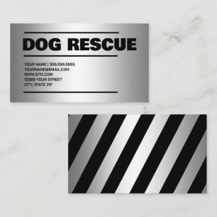 Carte De Visite Chien Secouru Argent