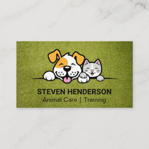 Carte De Visite Chien Sitter   Services animaux   Turf Astro