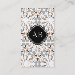 Carte De Visite Chiens Marron Tendance