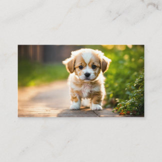 Carte De Visite Chiot