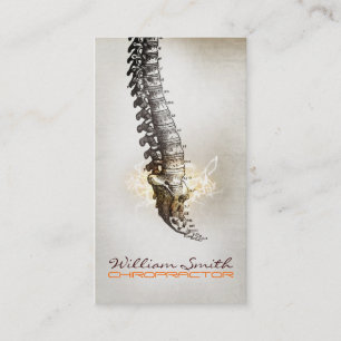 Carte De Visite Chiropractor Business Card