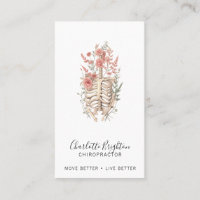 Carte de visite chiropraticien