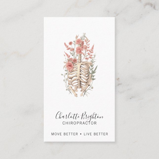 Carte de visite chiropraticien (Devant)