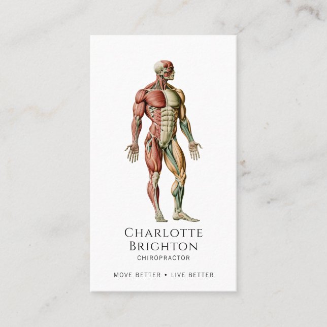 Carte de visite chiropraticien (Devant)