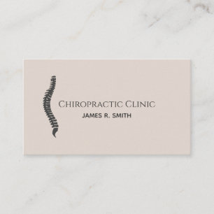 Carte De Visite Chiropraticien chiropratique moderne Santé cliniq