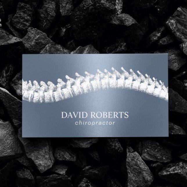 Carte De Visite Chiropraticien Chiropratique Spine Therapy Dusty B (Créateur téléchargé)