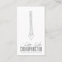 Chiropraticien De La Spine Anatomique