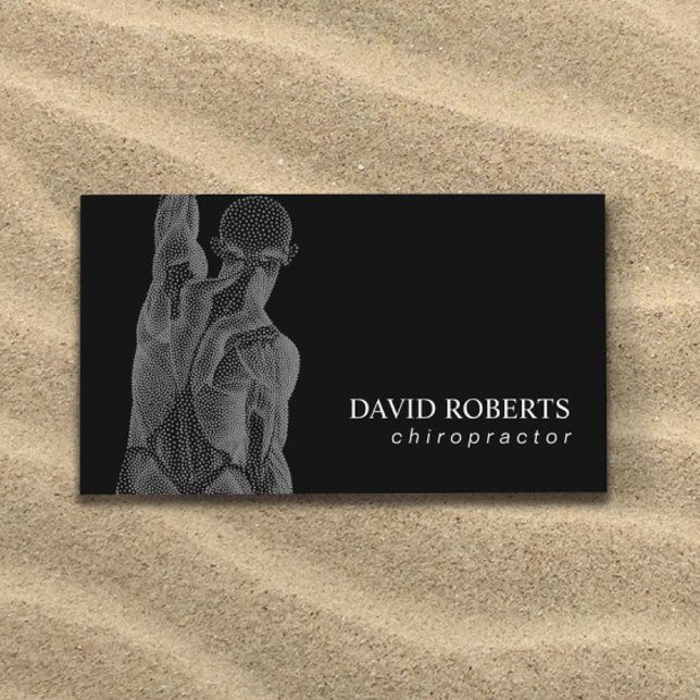 Carte De Visite Chiropratique Chiropraticien Massage Spa Thérapist (Créateur téléchargé)