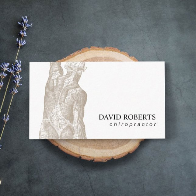 Carte De Visite Chiropratique Chiropraticien Massage Thérapie (Créateur téléchargé)