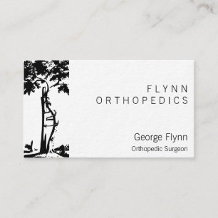 Carte De Visite Chirurgie orthopédique Arbre cuit
