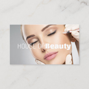 Carte De Visite Chirurgien plasticien injecteur Salon de beauté  