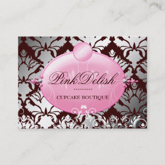 Carte De Visite chocolat 3,5 x 2,5 de la version 2 % pipe% de